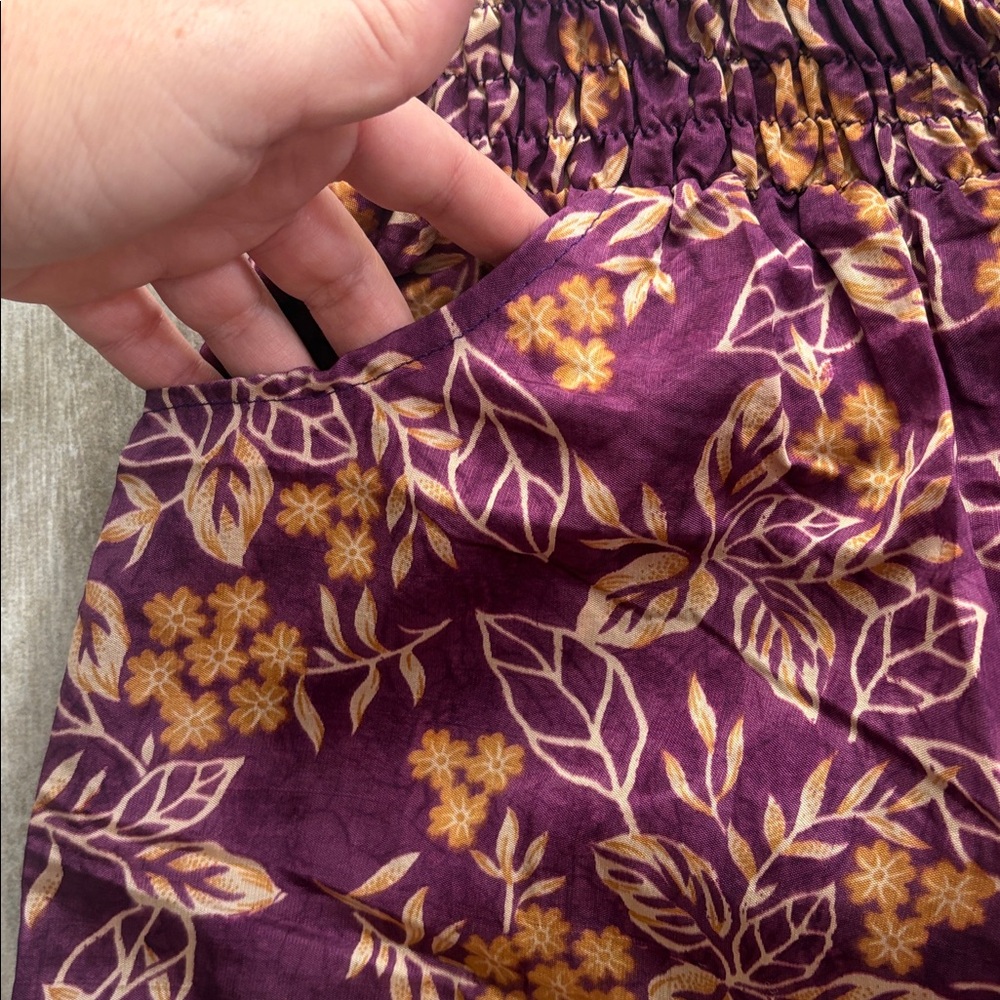 [Junglee Billee] Floral Women's Shorts - Free Size NWT - Picture 2 of 4